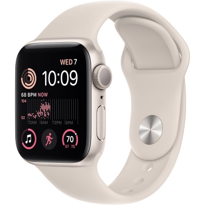 Смарт-годинник APPLE Watch SE 2 40 Starlight Alum Starlight Sp/B (MNJP3UL/A)