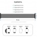 Ремінець ArmorStandart Braided Solo Loop для Apple Watch 42/44/45/49 мм Size 10 (172 мм) Black Unity (ARM64906)
