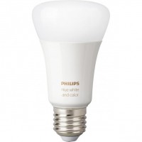 Розумна лампа Philips Hue Single Bulb E27 9W (60 Вт) 2000K-6500K Color Bluetooth діміруемая (929002216824) Розумна лампа Philips Hue Single Bulb E27 9W (60 Вт) 2000K-6500K Color Bluetooth діміруемая (929002216824)