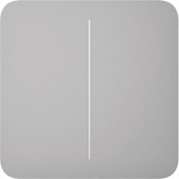 Кнопка для вимикача AJAX SoloButton 2-gang for LightSwitch Jeweler fog (29814)