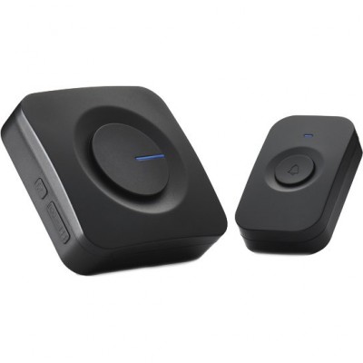 Дверний дзвінок Emos бездротовий Black (P5728)