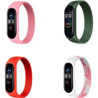 Набір ремінців BECOVER Elastic Nylon Style Xiaomi Mi Smart Band 5/6 Size M Girl (706498)