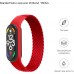 Ремінець ArmorStandart Braided Solo Loop для Xiaomi Mi Band 4/5/6 Size S Red (ARM59182)