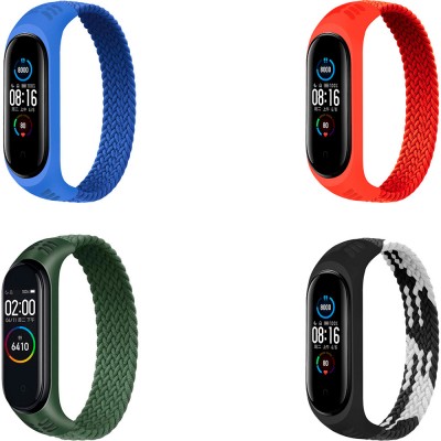 Набір ремінців BECOVER Elastic Nylon Style Xiaomi Mi Smart Band 5/6 Size L Boy (706501)