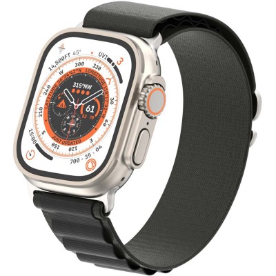 Ремінець ArmorStandart Alpina Band для Apple Watch All Series Ultra 49mm Black (ARM65019)