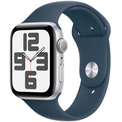 Смарт-годинник APPLE Watch SE 2023 GPS 44mm Silver Alum Storm Blue Sp/b - M/L (MREE3QP/A) Смарт-годинник APPLE Watch SE 2023 GPS 44mm Silver Alum Storm Blue Sp/b - M/L (MREE3QP/A)