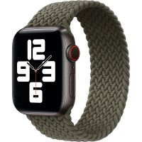 Ремінець ArmorStandart Braided Solo Loop для Apple Watch 42/44/45/49mm Inverness Green Size 10 (172 mm) (ARM58077)