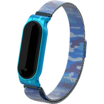 Браслет Armorstandart Milanese Magnetic Band для Xiaomi Mi Band 6/5 Khaki Blue (ARM56856) Браслет Armorstandart Milanese Magnetic Band для Xiaomi Mi Band 6/5 Khaki Blue (ARM56856)
