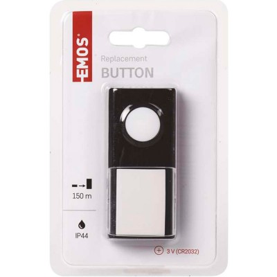 Кнопка для дверного дзвінка EMOSP5727T Black