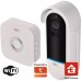Бездротовий Smart відеодзвінок Emos H4032 на акумуляторі з Wi-Fi (H4032)