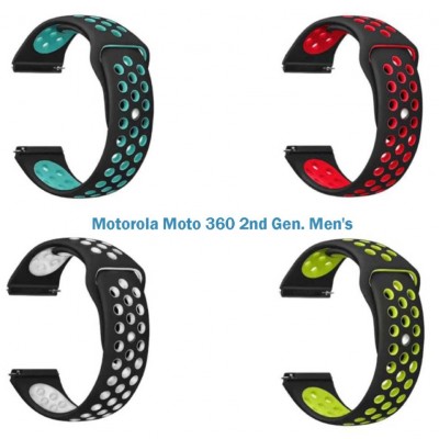 Набір ремінців BECOVER Vents Style Motorola Moto 360 2nd Gen. Men's Girl (706532)