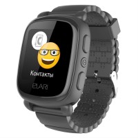 Смарт-годинник ELARI KidPhone 2 Black (KP-2B) Смарт-годинник ELARI KidPhone 2 Black (KP-2B)