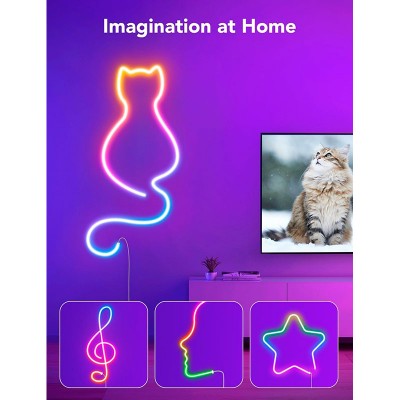 Розумна світлодіодна стрічка GOVEE H61A2 Neon LED Strip Light 5 м White (H61A23D1) Розумна світлодіодна стрічка GOVEE H61A2 Neon LED Strip Light 5 м White (H61A23D1)