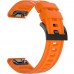 Ремінець ARMORSTANDART для Garmin Fenix 5s/6s Silicone 20mm Orange (ARM60801)