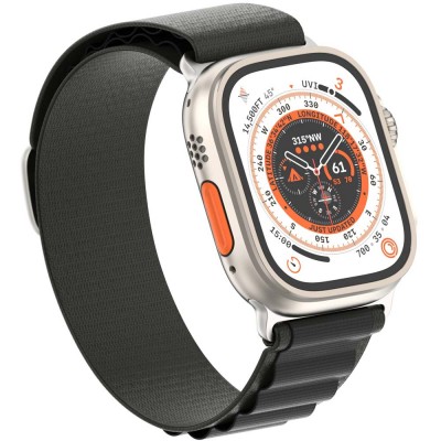 Ремінець ARMORSTANDART Alpina Band для Apple Watch All Series 38/40/41mm Black (ARM64976)