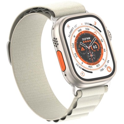 Ремінець ARMORSTANDART Alpina Band для Apple Watch All Series 42/44/45mm Starlight (ARM64975)