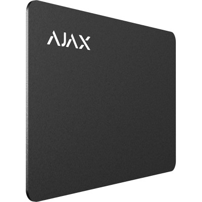 Набір безконтактних карток AJAX Pass Black 100 шт (000022789) Набір безконтактних карток AJAX Pass Black 100 шт (000022789)
