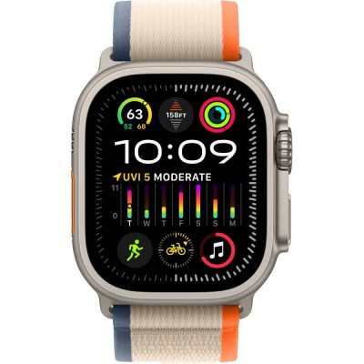 Смарт-годинник APPLE Watch Ultra 2 GPS + Cellular, 49mm Titan Orange/Beige Trail Loop - M/L (MRF23UL/A) Смарт-годинник APPLE Watch Ultra 2 GPS + Cellular, 49mm Titan Orange/Beige Trail Loop - M/L (MRF23UL/A)