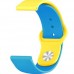 Ремінець BECOVER Ukrainian Freedom для Amazfit Stratos 2/3/GTR 2/ Nexo/GTR 3 Pro Yellow-Blue (707827)