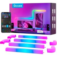 Набір настінних світильників Govee H6062 Glide RGBIC Wall Light 8+4 RGB (B6062302) Набір настінних світильників Govee H6062 Glide RGBIC Wall Light 8+4 RGB (B6062302)