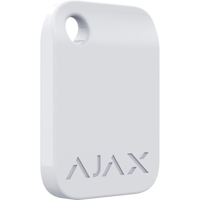 Набір безконтактних брелок AJAX Tag White 10 шт (22794)