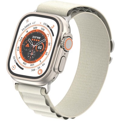 Ремінець ARMORSTANDART Alpina Band для Apple Watch All Series 42/44/45mm Starlight (ARM64975)