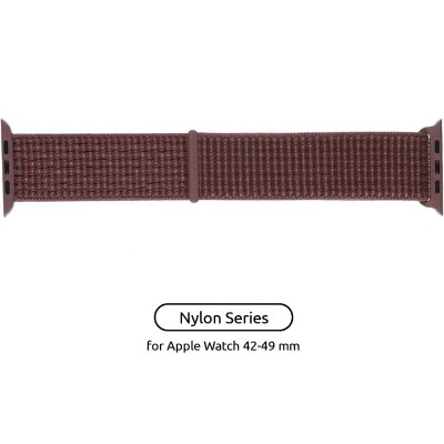 Ремінець ArmorStandart Nylon Band для Apple Watch All Series 42/44/45/49mm Smoke Purple (ARM55855)