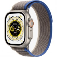 Смарт-годинник APPLE Watch Ultra GPS + Cellular 49 мм Titanium Case/Blue/Gray Trail Loop M/L (MQFV3UL/A) Смарт-годинник APPLE Watch Ultra GPS + Cellular 49 мм Titanium Case/Blue/Gray Trail Loop M/L (MQFV3UL/A)