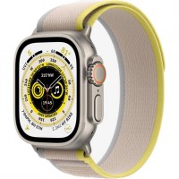 Смарт-годинник APPLE Watch Ultra GPS + Cellular 49 mm Titanium Case/Yellow/Beige Trail Loop M/L (MQFU3UL/A) Смарт-годинник APPLE Watch Ultra GPS + Cellular 49 mm Titanium Case/Yellow/Beige Trail Loop M/L (MQFU3UL/A)