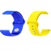 Ремінець BECOVER Ukrainian Freedom Xiaomi iMi KW66/Mi Watch Color/Haylou LS01 Yellow-Blue (707826)