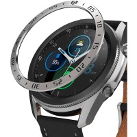 Захисна накладка Ringke Bezel Styling для Samsung Galaxy Watch 3 45 mm GW3-45-01 Silver (RCS4907) Захисна накладка Ringke Bezel Styling для Samsung Galaxy Watch 3 45 mm GW3-45-01 Silver (RCS4907)