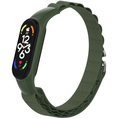 Ремінець ARMORSTANDART AlpinaStyle Band для Xiaomi Mi Band 7/6/5/4 Green (ARM64988)