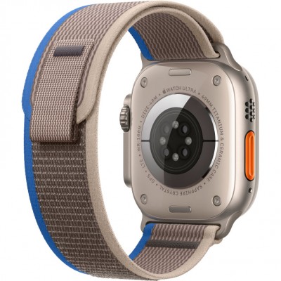 Ремінець Apple Trail Loop Apple Watch 49mm M/L Blue/Gray (MQEK3ZM/A)