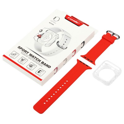 Ремінець BECOVER для Apple Watch Universal (42mm) IPH1446 Red (702417)