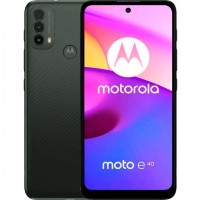 Motorola E40 4/64GB Dual Sim Carbon Gray