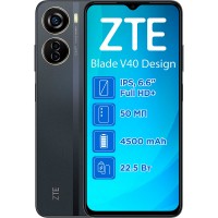 ZTE V40 Design 6/128GB Dual Sim Black ZTE V40 Design 6/128GB Dual Sim Black