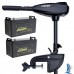Лодочный электромотор Fisher 55 два аккумулятора Gel 80Ah