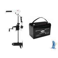 Электромотор Haibo D54 + аккумулятор Haswing 100Ah Электромотор Haibo D54 + аккумулятор Haswing 100Ah