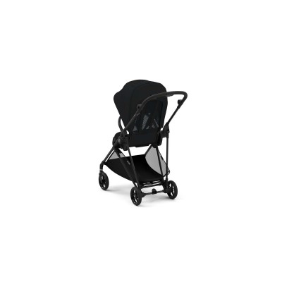 Коляска Cybex Melio Carbon Moon Black (з бампером) (522002639)