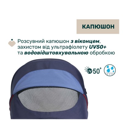 Коляска Chicco 2 в 1 Seety синя (2900990870639) (87097.79.01) Коляска Chicco 2 в 1 Seety синя (2900990870639) (87097.79.01)