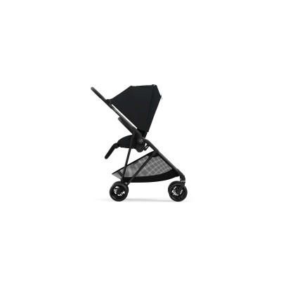 Коляска Cybex Melio Carbon Moon Black (з бампером) (522002639)