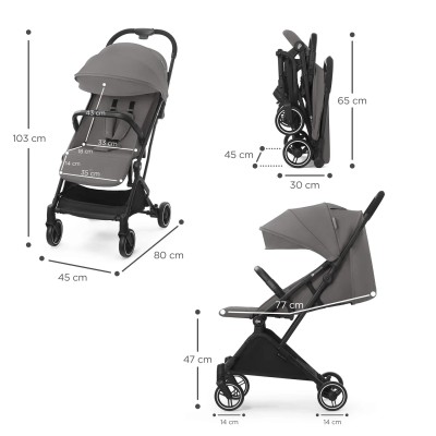 Коляска Kinderkraft Indy 2 Cozy Grey (KSINDY00GRY0000) (5902533920129) Коляска Kinderkraft Indy 2 Cozy Grey (KSINDY00GRY0000) (5902533920129)